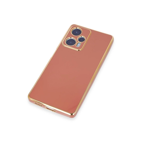 Newface Xiaomi Poco F5 Klf Volet Silikon - Krmz