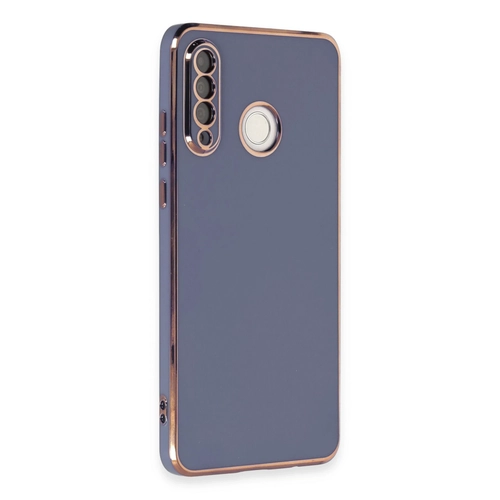 Newface Huawei P30 Lite Klf Volet Silikon - Mavi