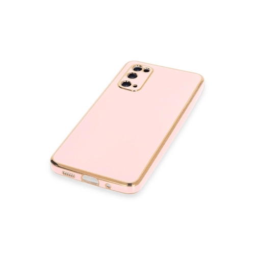 Newface Samsung Galaxy S20 Klf Volet Silikon - Pembe