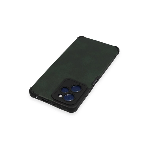 Newface Xiaomi Poco X5 Pro 5G Klf Loop Deri Silikon - Yeil