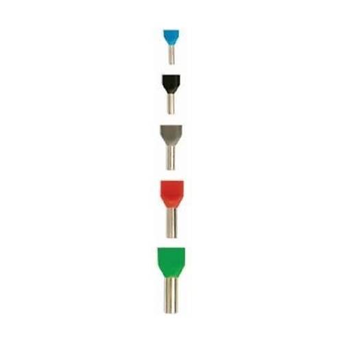 TE6012 9.5 mm Yeil zoleli ift Girili Yksk - 10 Adet