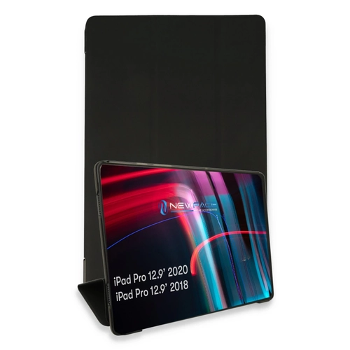 Newface iPad Pro 12.9 (2021) Klf Tablet Smart Klf - Siyah