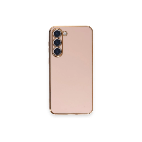 Newface Samsung Galaxy S23 Plus Klf Volet Silikon - Pembe