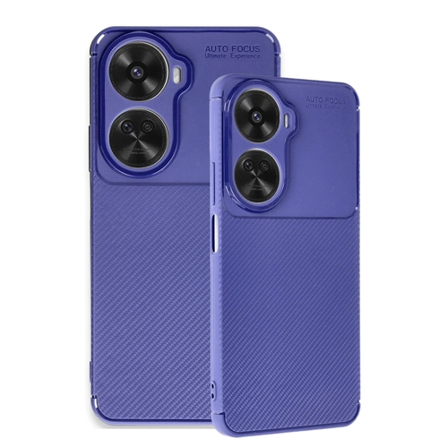 Newface Huawei Nova 12 SE Klf Auto Focus Karbon Kapak - Lacivert