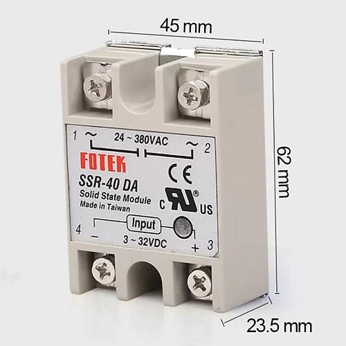 SSR-40DA SSR Solid State Rle 40A (Kat Hal Rlesi)