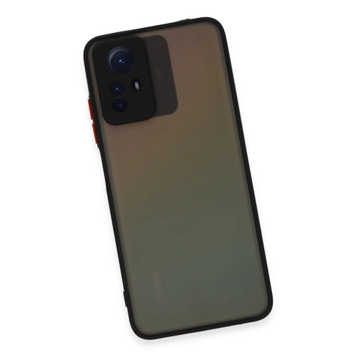 Newface Xiaomi Redmi Note 12S Klf Montreal Silikon Kapak - Siyah