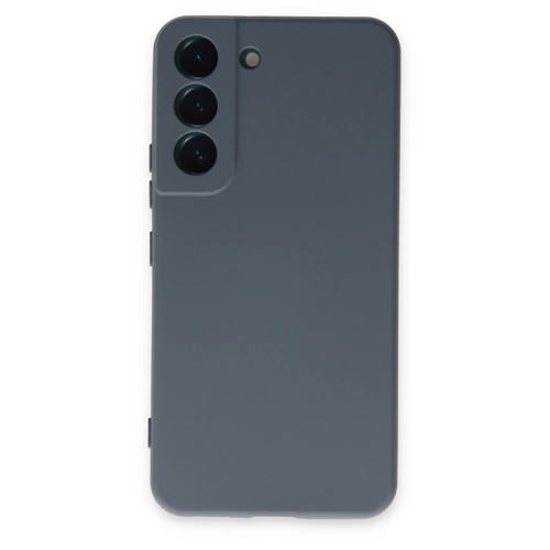 Newface Samsung Galaxy S22 Klf Nano ii Kadife Silikon - Gri