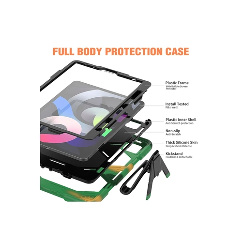 Newface iPad Pro 11 (2020) Klf Griffin Tablet Kapak - Kamuflaj
