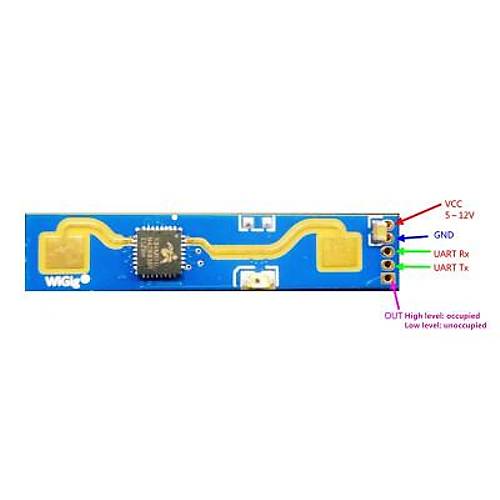 HLK-LD2410B+BLE 24Ghz Radar Hareket Alglama Sensr Modl