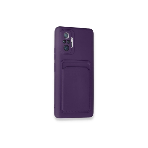 Newface Xiaomi Redmi Note 10 Pro Klf Kelvin Kartvizitli Silikon - Derin Mor