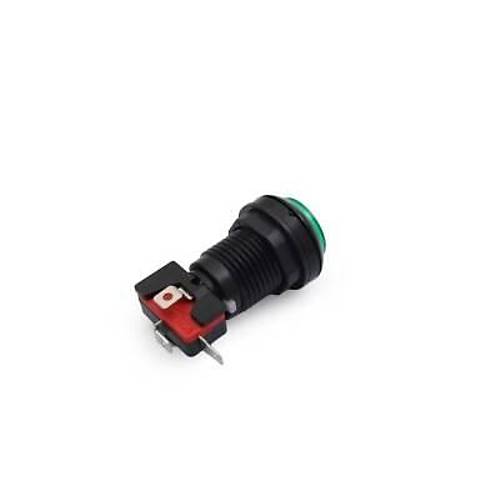33mm 12V Ikl Oyun Makinesi Butonu - Yeil