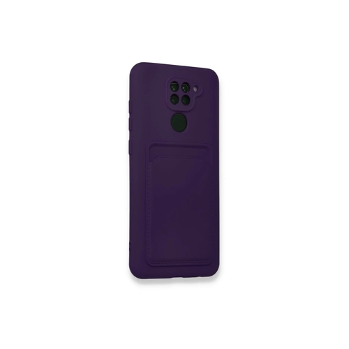 Newface Xiaomi Redmi Note 9 Klf Kelvin Kartvizitli Silikon - Derin Mor