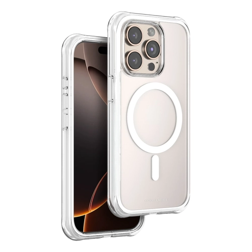 Onegif Apple iPhone 15 Pro Max Hulk Magsafe Kapak - Beyaz