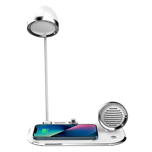 ACL 3in1 Masa Lambal Bluetooth Hoparlrl 15WKablosuz arj Stand AW6