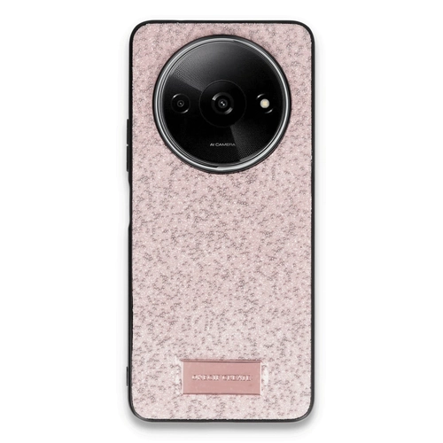 Onegif Xiaomi Redmi A3 4G Bright Simli Kapak - Pembe