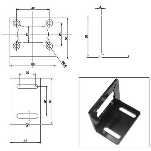 KWL-31 Redktrl Metal Motor Tutucu