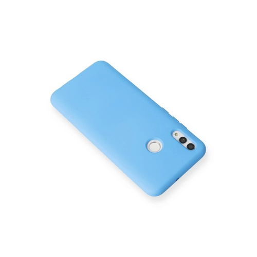 Newface Huawei P Smart 2019 Klf Nano ii Kadife Silikon - Mavi