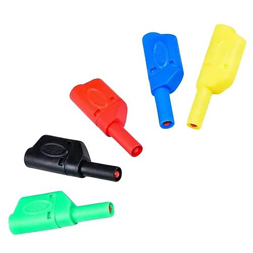 IC-238E Banana Jak Korumal U 4mm CX-2074 Siyah
