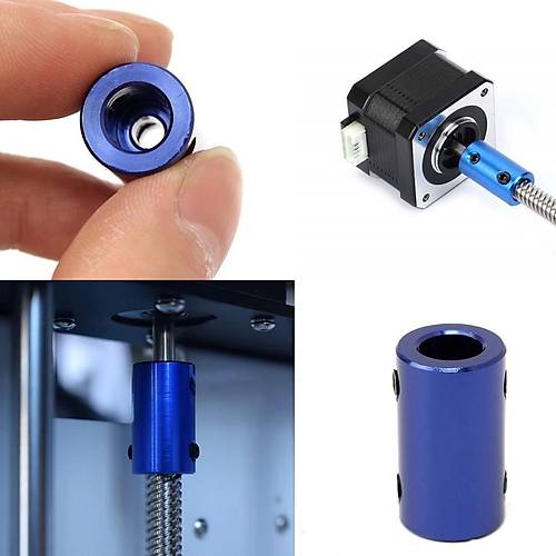 5x6.35mm Sabit Kaplin aft 3D Printer Yazc