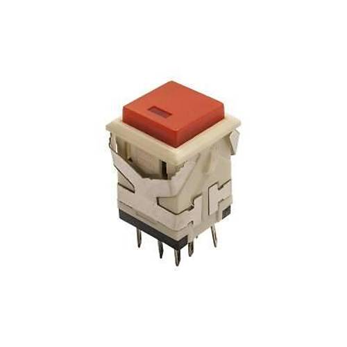 KD2-22 19mm Ikl Anahtarl Push Buton - Krmz