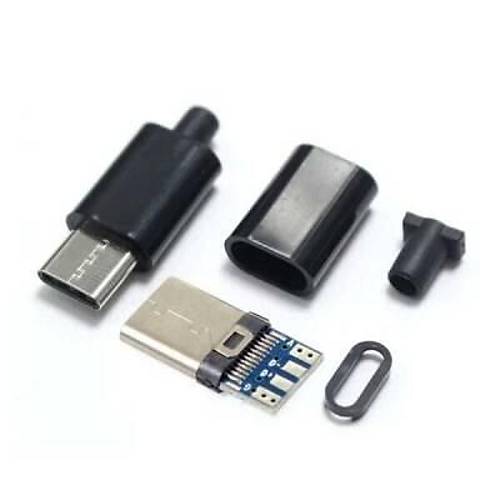 USB Erkek Type-C Tipi Klfl Soket