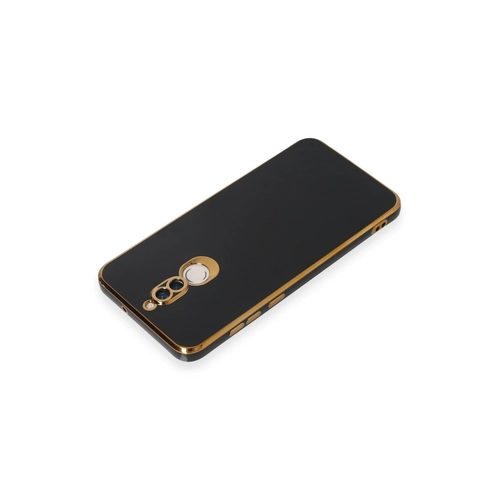 Newface Huawei Mate 10 Lite Klf Volet Silikon - Siyah
