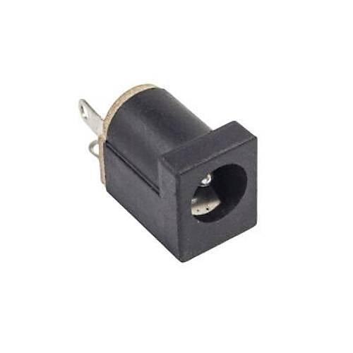 DC 2.1mm Jack ase Pcb Tipi (Pinleri Arkada)