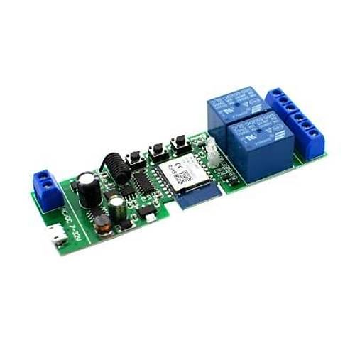 DC 7-32V WiFi 2 Kanal Rle Modl - APP Kontroll