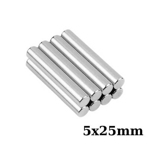 5x25mm Neodyum Gl Mknats - Neodim Magnet