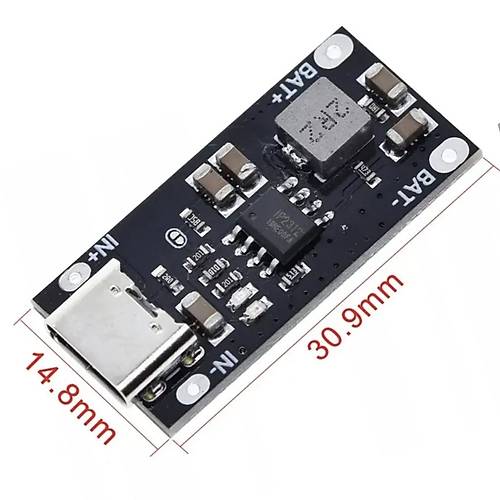 IP2312 Type-C 3A Lityum Batarya Hzl arj Modl