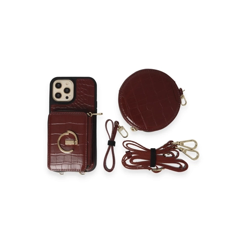 Joko iPhone 12 Pro Klf Ermes Kapak - Bordo