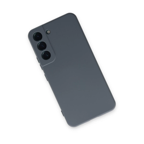 Newface Samsung Galaxy S22 Klf Nano ii Kadife Silikon - Gri