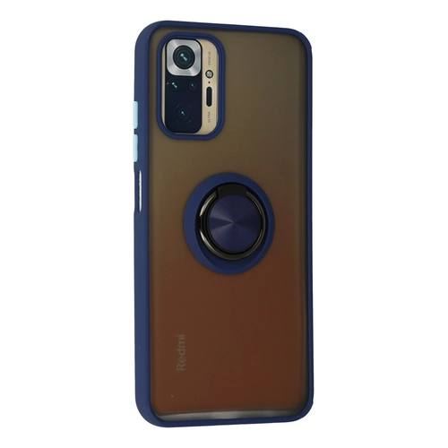Newface Xiaomi Redmi Note 10 Klf Montreal Yzkl Silikon Kapak - Lacivert