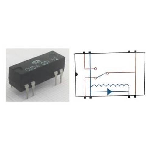 CMDA 001 12 Reed Rle Tek Kontak C/O 12VDC 0.25A