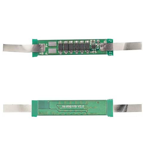 1S 9A BMS 3.7V Nikelli 18650 Lityum Pil arj Koruma Devresi