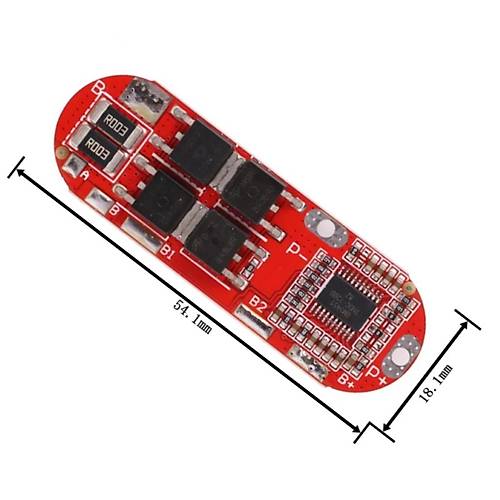 4S 25A BMS 18650 16.8V Lityum Pil arj Koruma Devresi