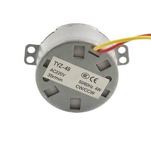 TYZ-49 35rpm 4W AC Senkron Motor