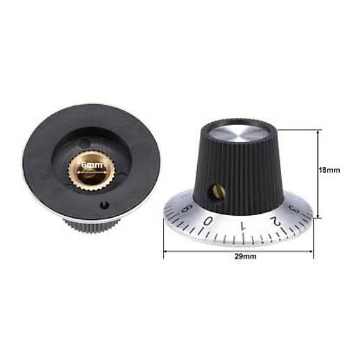 KN-C2 6mm Potansiyometre Bal - 29x18mm
