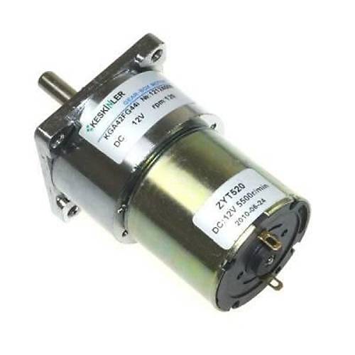 KGA42 12V 120Rpm 42mm Redktrl Flanl Ksa Dc Motor