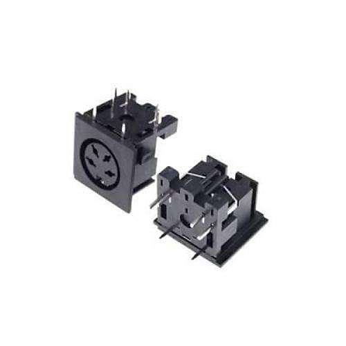 4 Pin Dii DIN Konnektr - Panel Tipi
