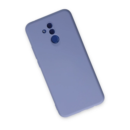 Newface Huawei Mate 20 Lite Klf Nano ii Kadife Silikon - Lila