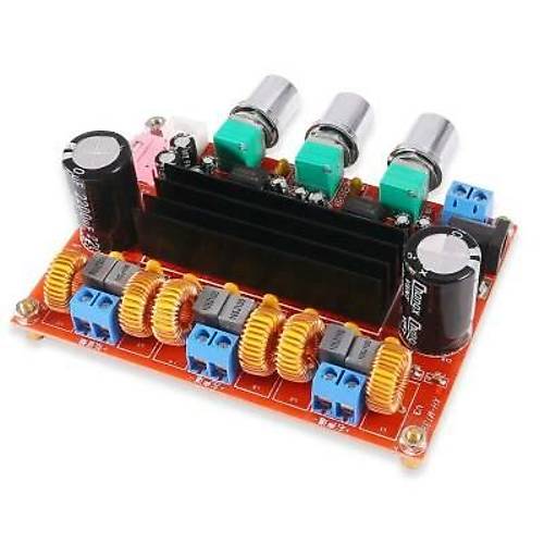 TPA3116D2 2*50W + Subwoofer ift Kanal Dijital Amplifikatr 12-24V DC