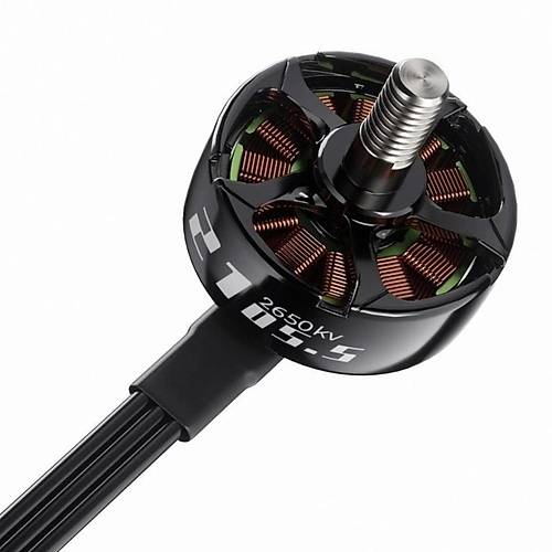 GEPRC SPEEDX2 2105.5 2650KV Siyah M5 aftl