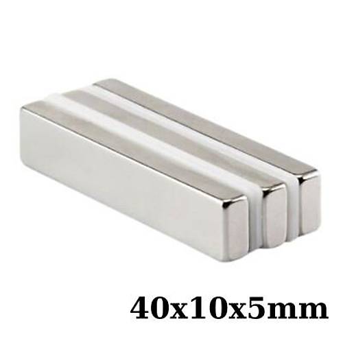 40x10x5mm Neodyum Gl Mknats - Neodim Magnet