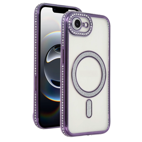 Newface Apple iPhone 16E Joke Simli Magneticsafe Klf - Derin Mor