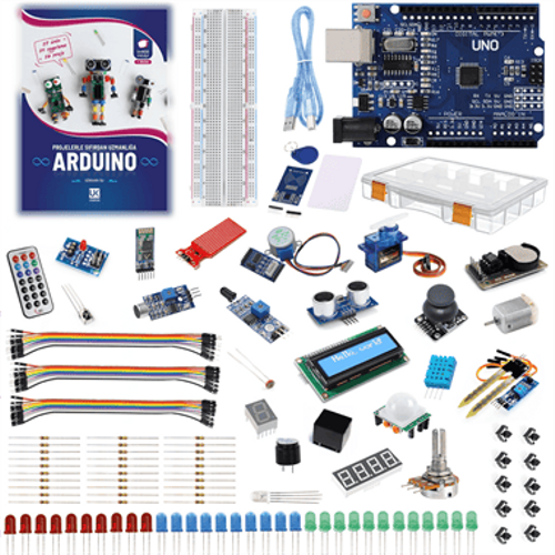 Arduino Profesyonel Set - Projelerle Sfrdan Uzmanla (Kitapl)