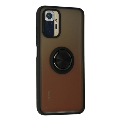 Newface Xiaomi Redmi Note 10 Klf Montreal Yzkl Silikon Kapak - Siyah