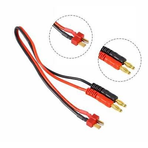 4mm Banana - Erkek T Plug Dntrc Kablo - 30cm