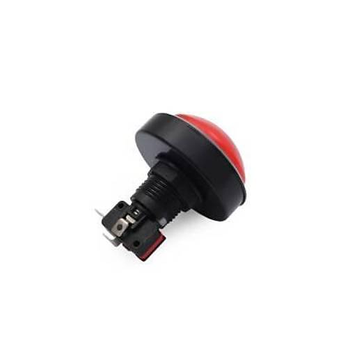 60mm 12V Bombeli Ikl Oyun Makinesi Butonu - Krmz