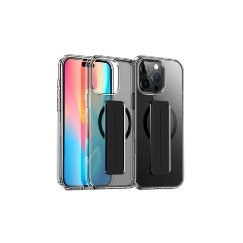 Joko iPhone 14 Pro Max Klf Alfa Magsafe Standl Kapak - Siyah